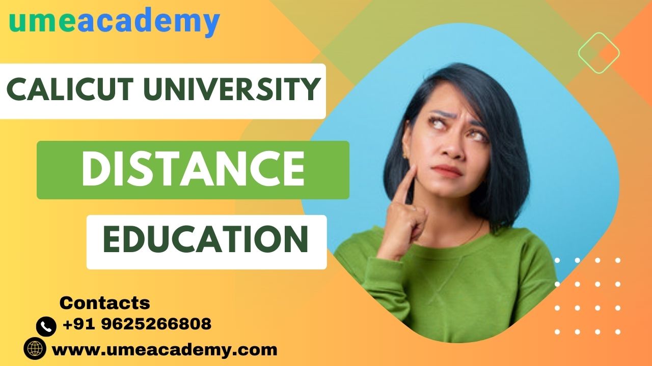 Calicut University Distance Education